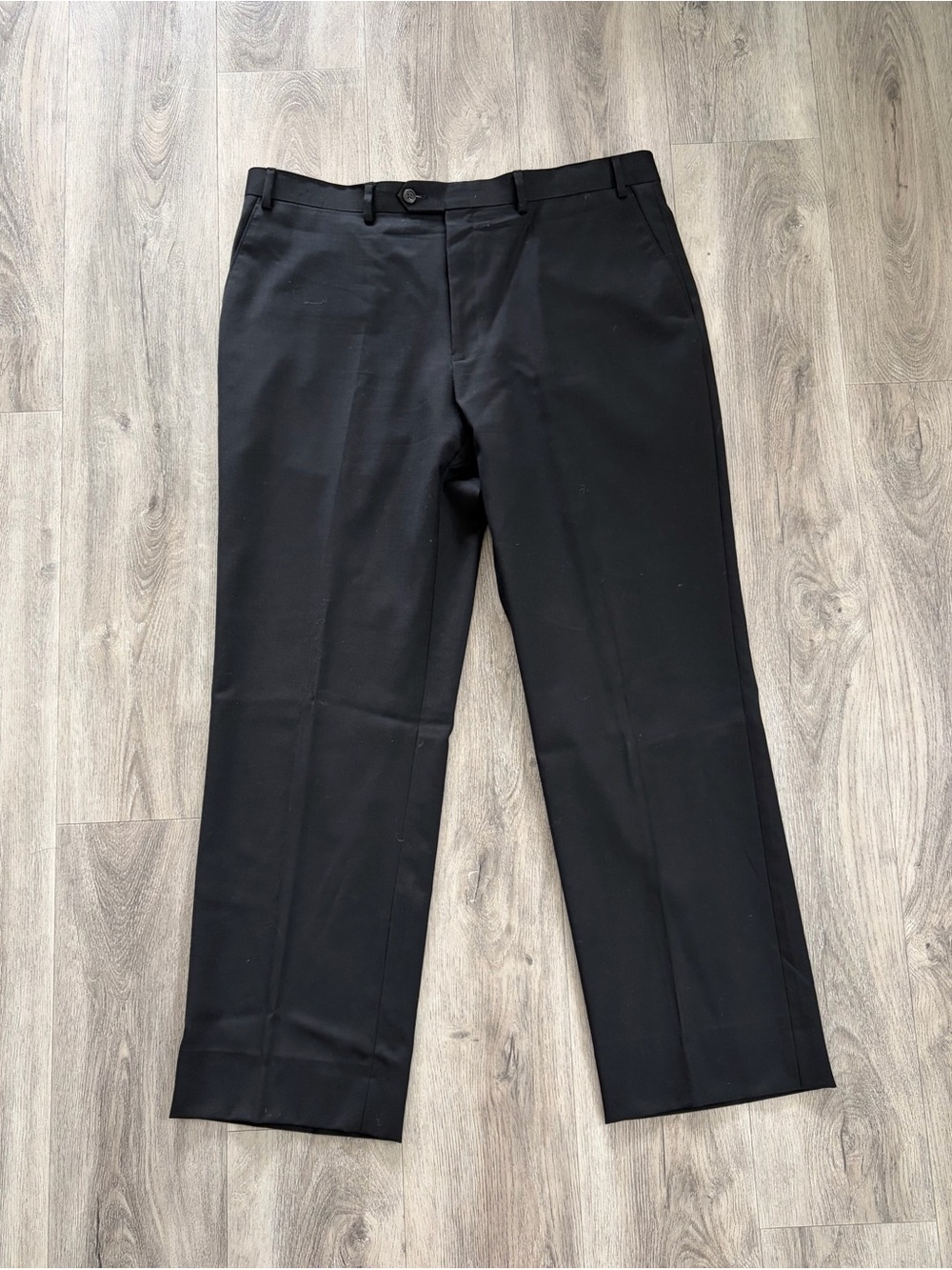 Vintage Lauren Ralph Lauren Black Wool Dress Pants Size 38
